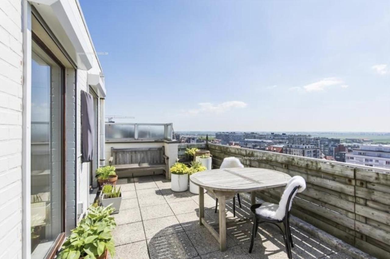 Appartamento Penthouse App Met Imposant & Eindeloos Zeezicht Middelkerke Esterno foto
