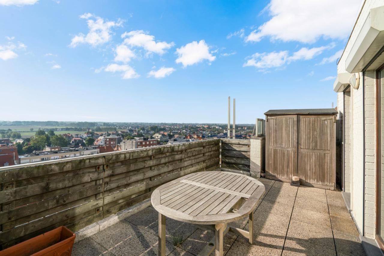 Appartamento Penthouse App Met Imposant & Eindeloos Zeezicht Middelkerke Esterno foto