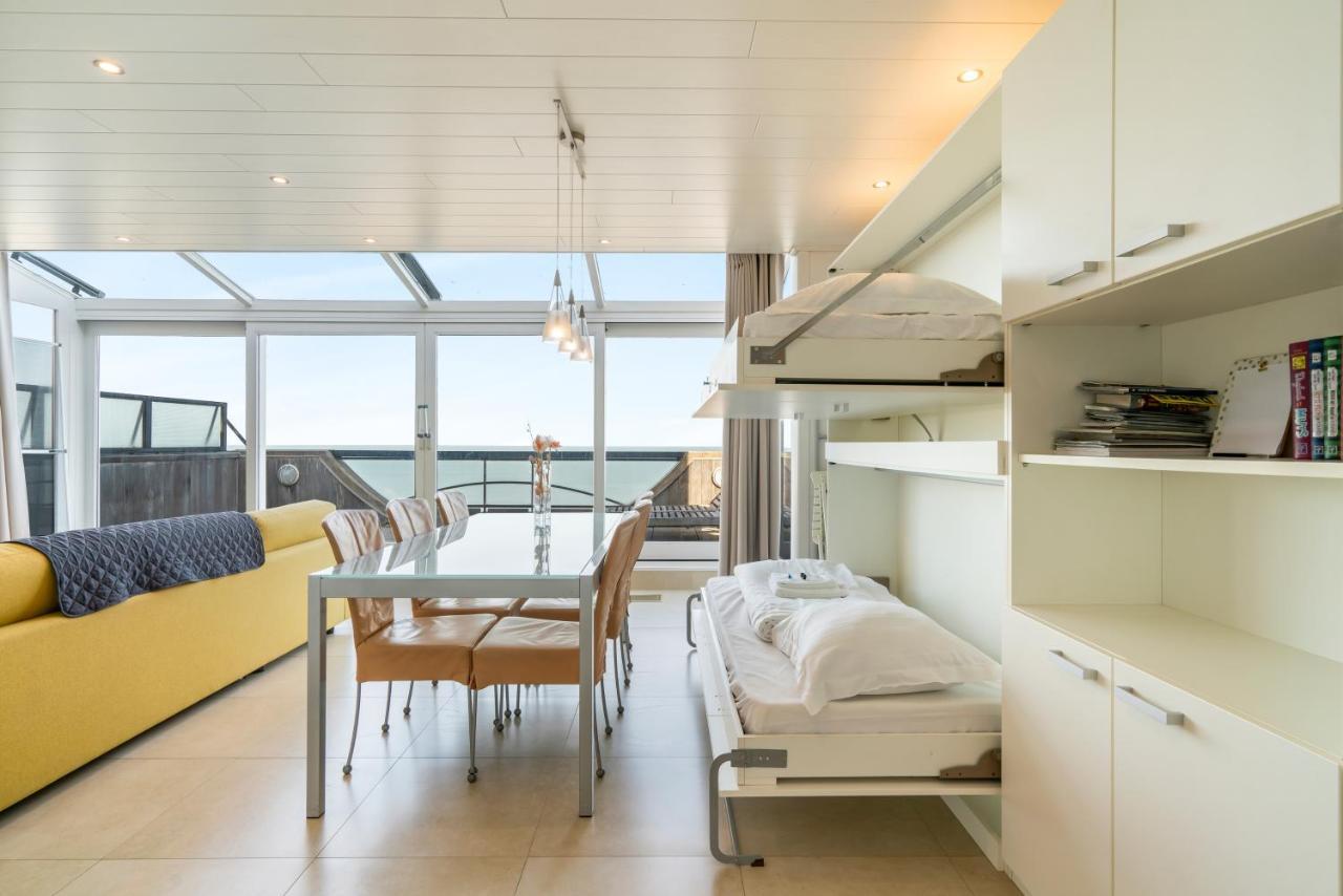 Appartamento Penthouse App Met Imposant & Eindeloos Zeezicht Middelkerke Esterno foto